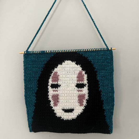 Spirited Away No Face Wall Tapestry