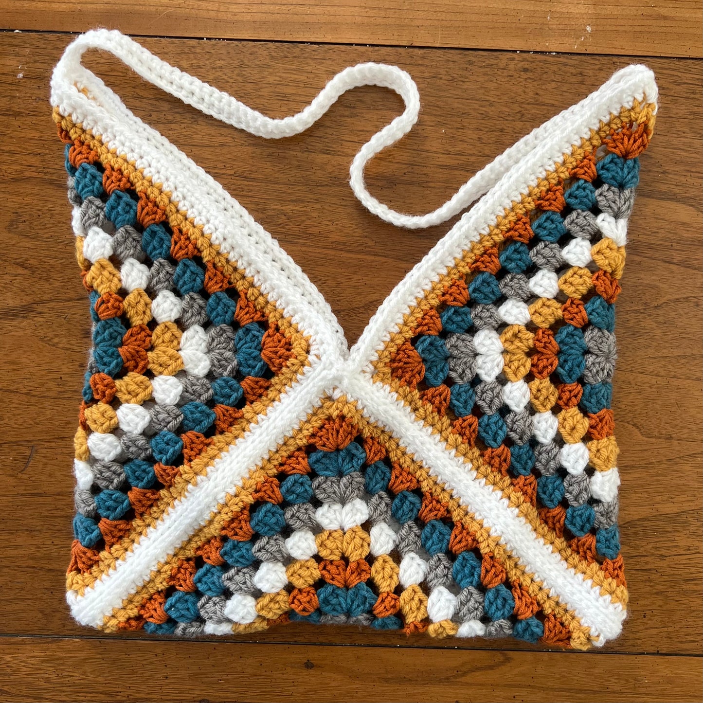 Granny Square Crochet Bag