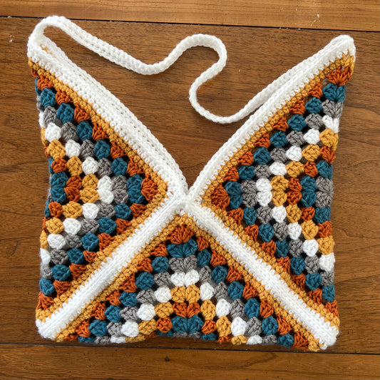 Granny Square Crochet Bag