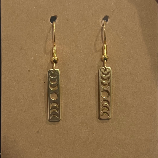 Moon Phase Earrings