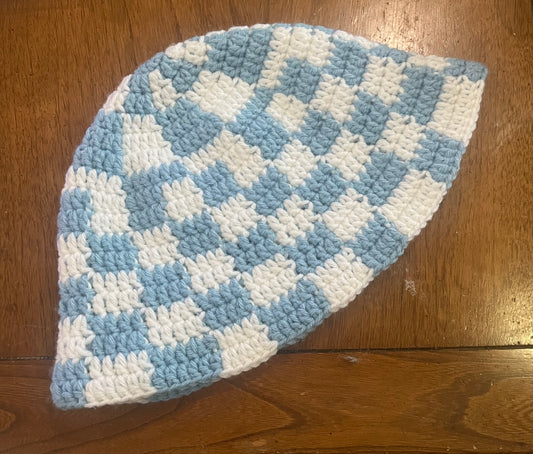 Checkered Bucket Hat